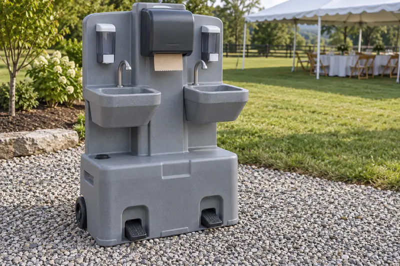 Freestanding handwashing equipment